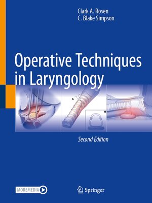 cover image of Operative Techniques in Laryngology